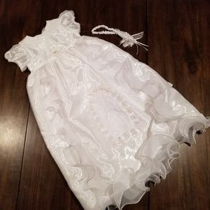NWOT Gorgeous Baptism Gown